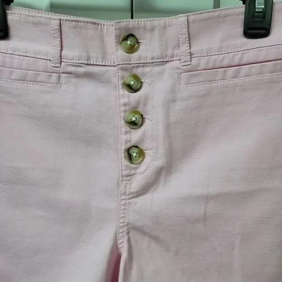 Loft button front shorts - Picture 5 of 8